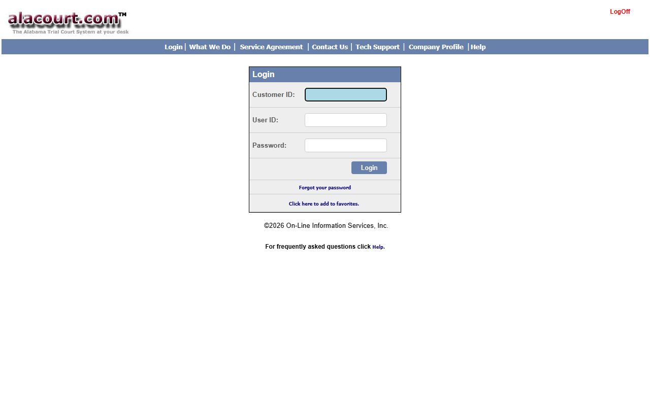 DeKalb County arrest records and court charges in Alabama Alacourt public access portal